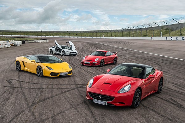 Supercars With High Speed Passenger Ride
