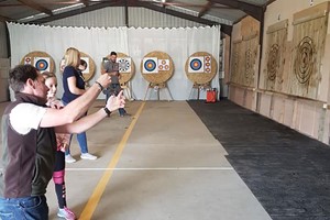 Axe Throwing for Two Adults at Aim Country Sports Image 1